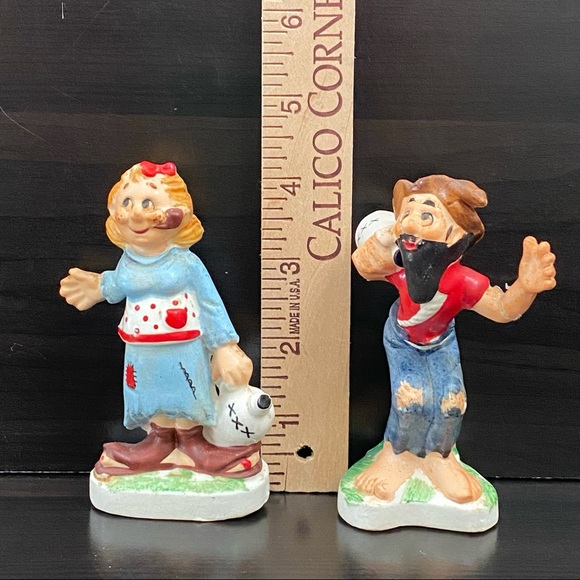 Vintage Kitchen Vintage Artmark Hobo Peasant Salt Pepper Shaker